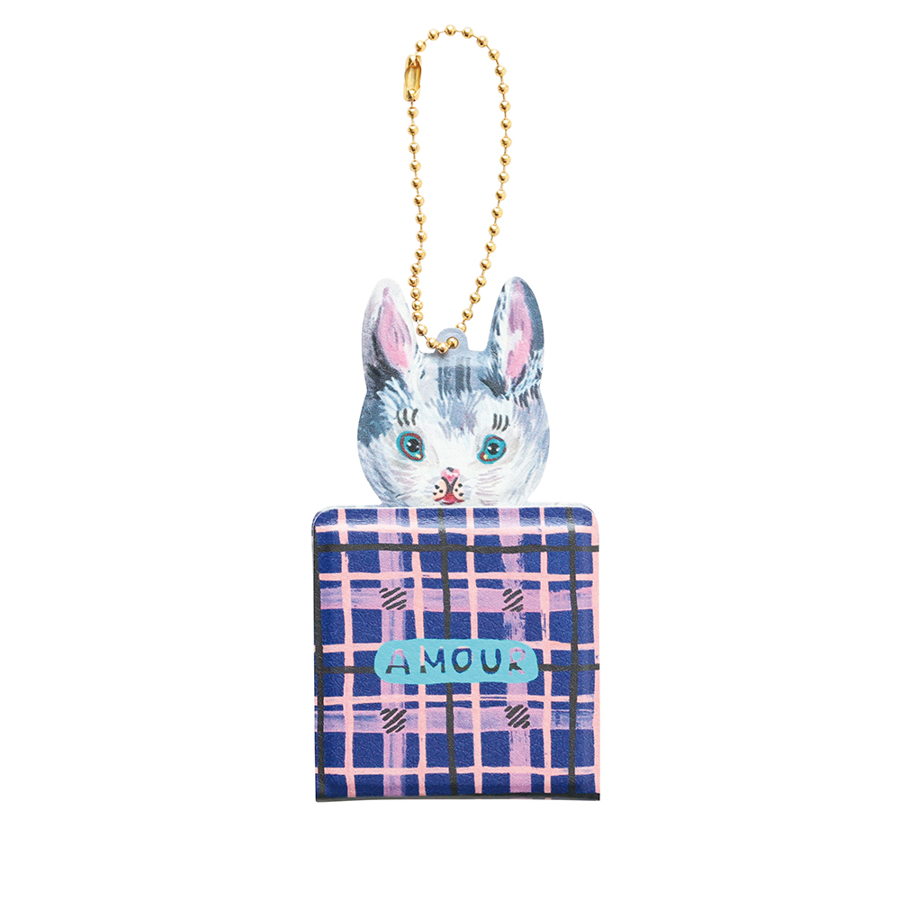 Nathalie Lete ナタリー レテ Key Chain mirror BLANCHE